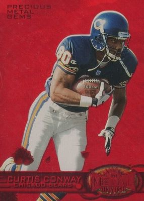 1997 Metal Universe #142 Precious Metal Gems Red /135