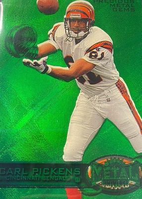 1997 Metal Universe #151 Precious Metal Gems Green /15