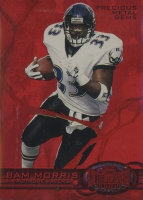 1997 Metal Universe #163 Precious Metal Gems Red /135
