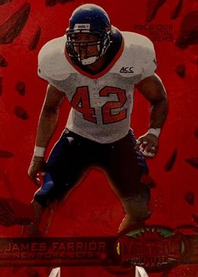 1997 Metal Universe #184 Precious Metal Gems Red /135