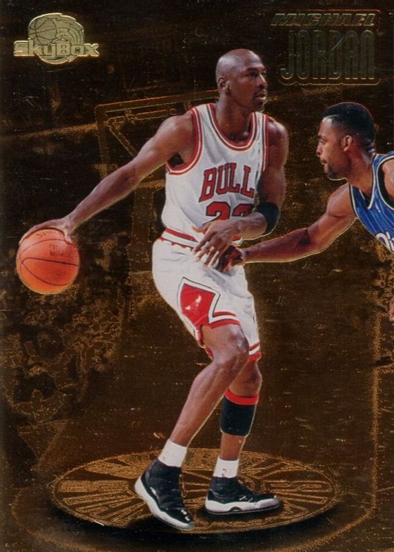 Michael Jordan 1995 SkyBox Premium #SH1 Standouts (Hobby) SGC 8