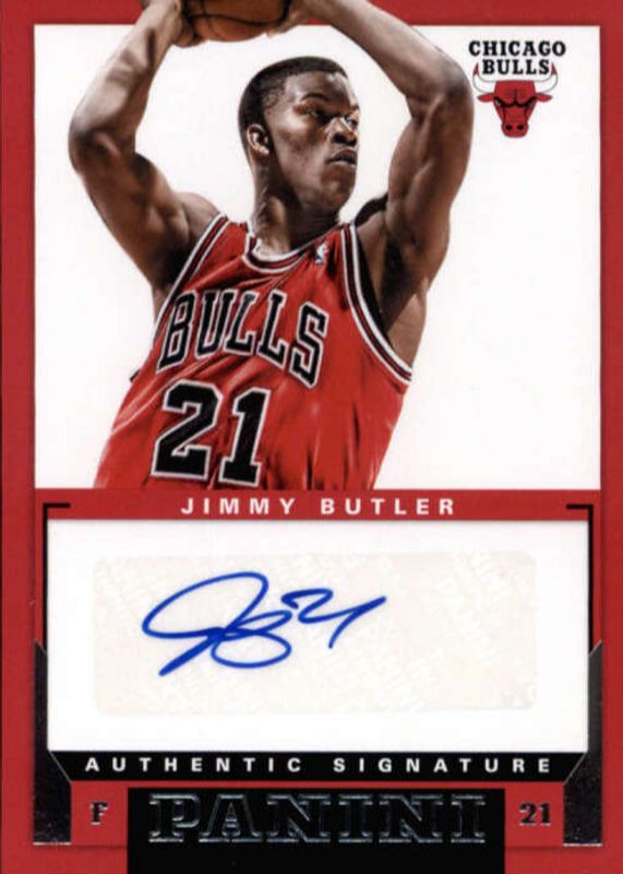 Jimmy Butler 2012 Panini #25 Rookie Signatures SGC 10