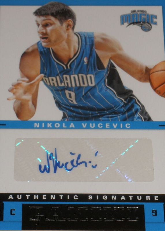 Nikola Vucevic 2012 Panini #55 Rookie Signatures PSA 10