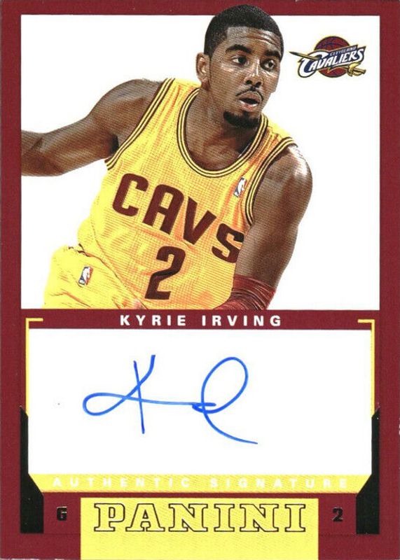 Kyrie Irving 2012 Panini #1 Rookie Signatures