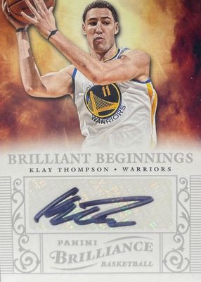 2012 Brilliance #42 Brilliant Beginnings Autographs