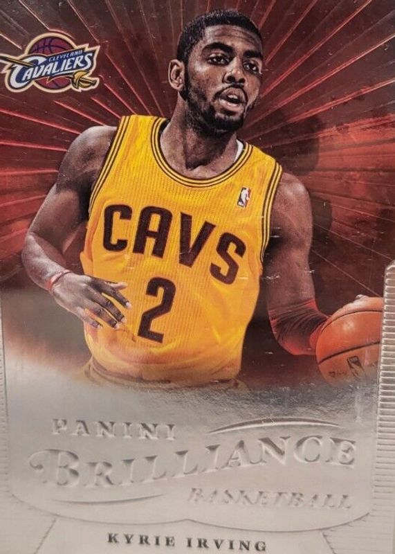 Kyrie Irving 2012 Brilliance #260 Starburst Rookie SGC 9