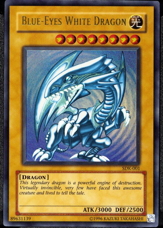 Blue-Eyes White Dragon 2002 Starter Deck: Kaiba #SDK-001 Base (Ultra Rare)