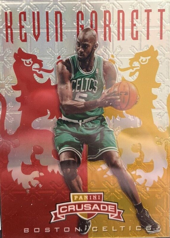 Kevin Garnett 2012 Crusade #178 Prizm Red & Gold /99 RAW