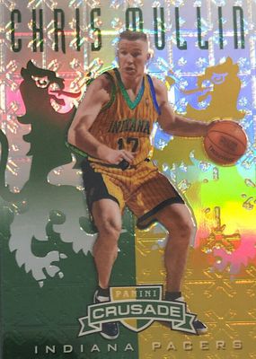 2012 Crusade #113 Prizm Green & Gold /25