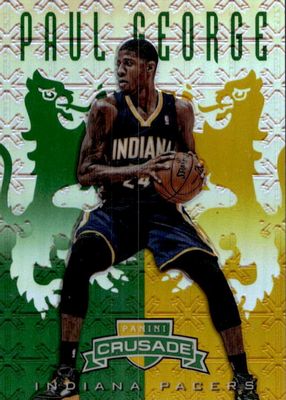 2012 Crusade #228 Prizm Green & Gold /25