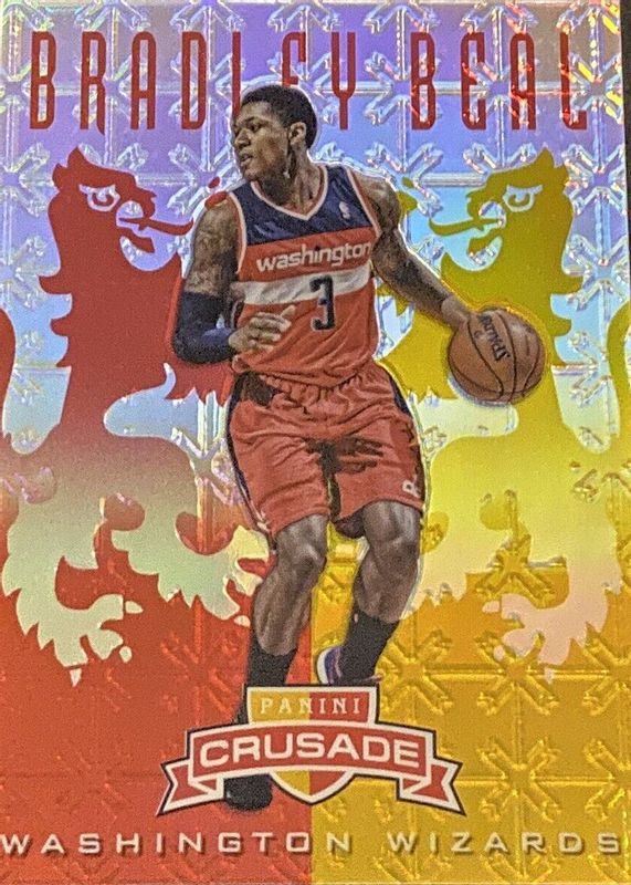 Bradley Beal 2012 Crusade #22 Prizm Red & Gold /99 Rookie RAW