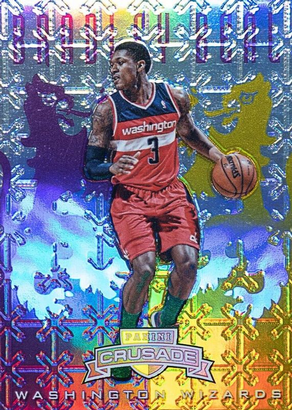 Bradley Beal 2012 Crusade #22 Prizm Purple & Gold /49 Rookie RAW
