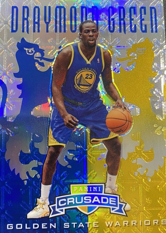 Draymond Green 2012 Crusade #9 Prizm Blue & Gold Rookie BGS 10 PRISTINE