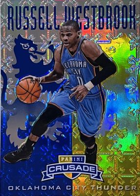 2012 Crusade #192 Prizm Blue & Gold