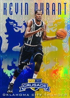 2012 Crusade #168 Prizm Blue & Gold