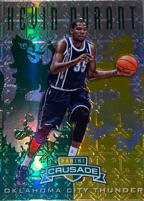 2012 Crusade #168 Prizm Green & Gold /25