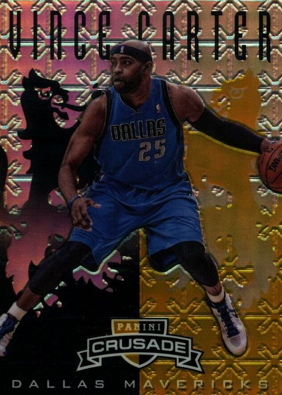 Vince Carter 2012 Crusade #283 Prizm Black /1 SGC 9