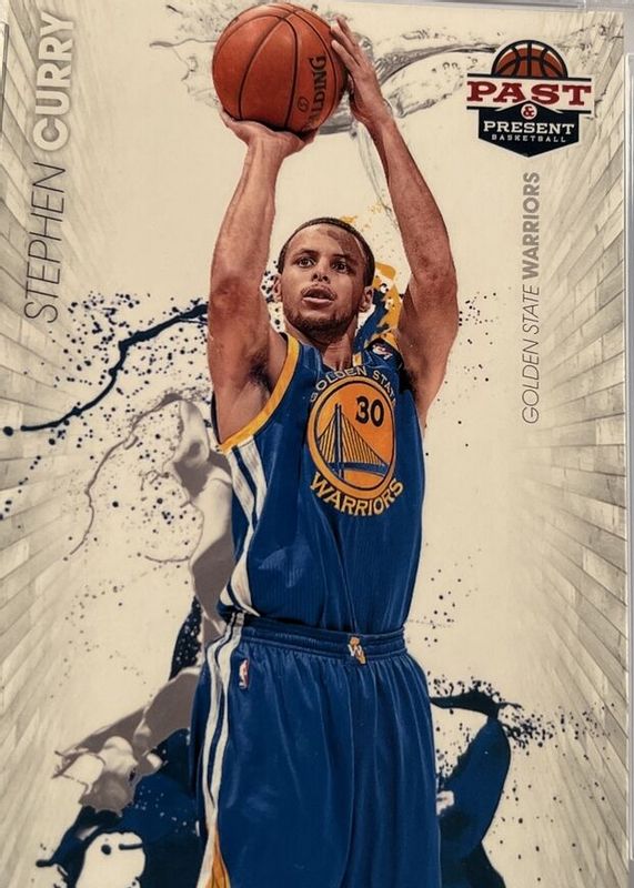 Stephen Curry 2012 Past & Present #13 Raining 3s PSA 10