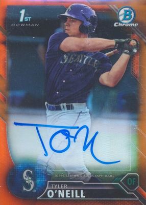 2016 Bowman #CPA-TO Chrome Prospect Auto - Orange Refractor /25 (1st)