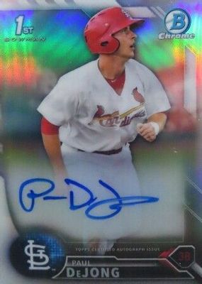 2016 Bowman #CPA-PD Chrome Prospect Auto - Refractor /499 (1st)