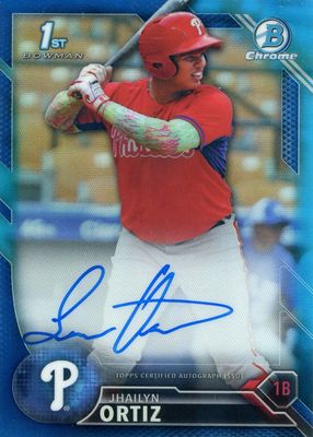 2016 Bowman #CPA-JO Chrome Prospect Auto - Blue Refractor /150 (1st)