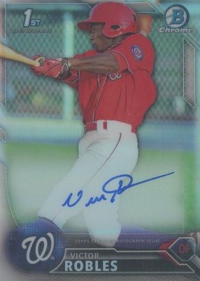 2016 Bowman #CPA-VR Chrome Prospect Auto - Refractor /499 (1st)