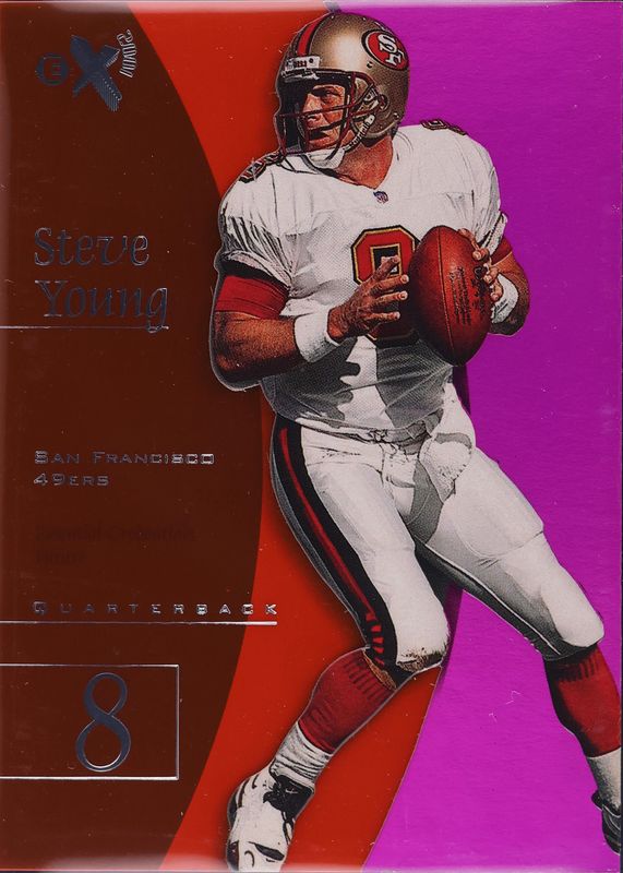 Steve Young 1998 SkyBox E-X2001 #2 Essential Credentials Future (/59) PSA 10