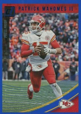 2018 Donruss #138 Press Proof Blue