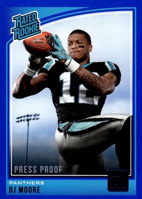 2018 Donruss #316 Press Proof Blue