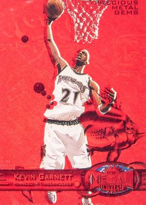 1997 Metal Universe #109 Precious Metal Gems Red /90