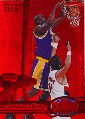 1997 Metal Universe #50 Precious Metal Gems Red /90