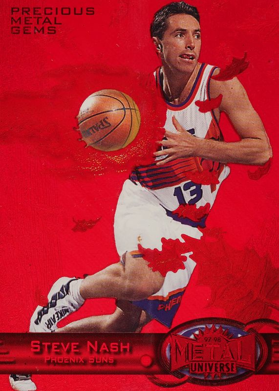 1997 Metal Universe #101 Precious Metal Gems Red /90