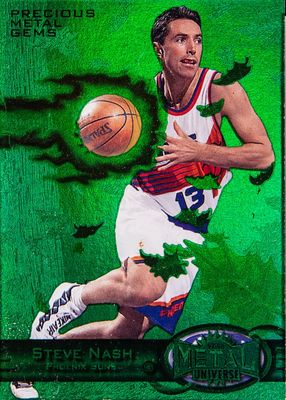 1997 Metal Universe #101 Precious Metal Gems Green /10