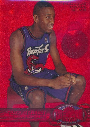 【PSA10】1997 l Universe Tracy McGrady Tracy McGrady 1997 Metal Universe #42 Precious Metal Gems Red /90