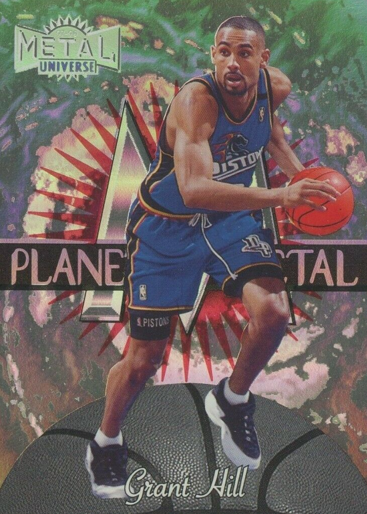 1997 Bowmans Best Grant Hill Techniques Atomic Refractor #T3