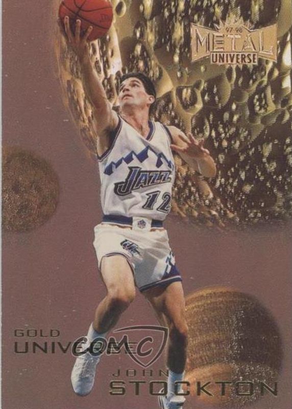 1997 Metal Universe #3 Gold Universe