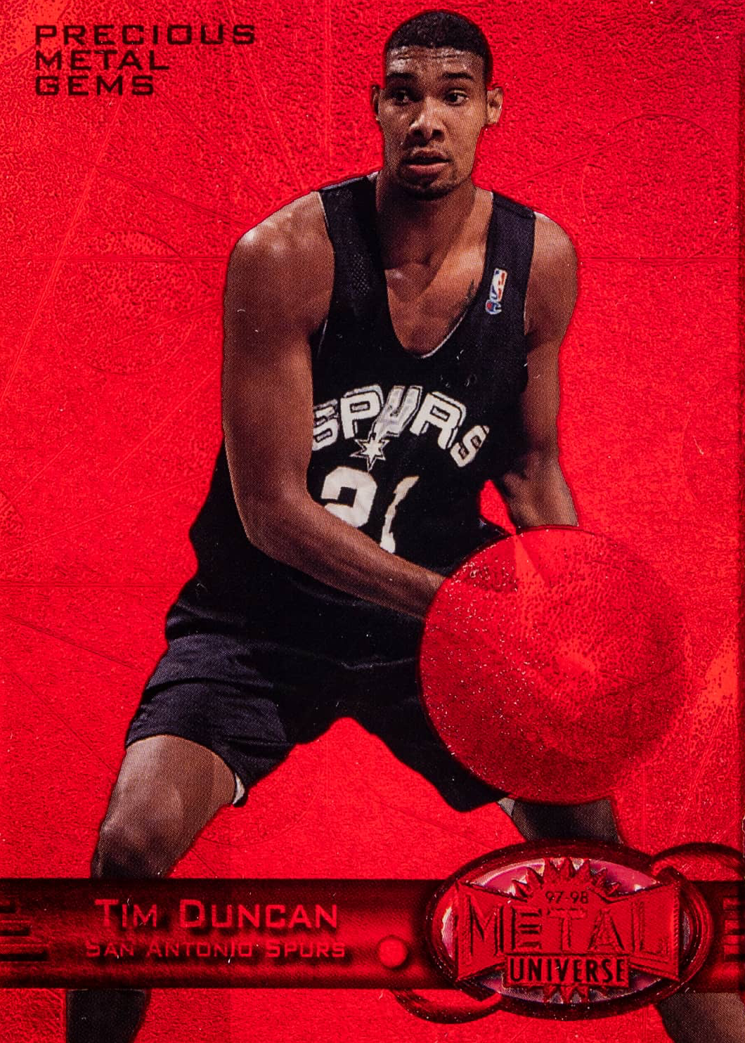 97-98 l Universe Tim Duncan 7枚セット TIM DUNCAN 1997 METAL Universe Rookie #12 Championship