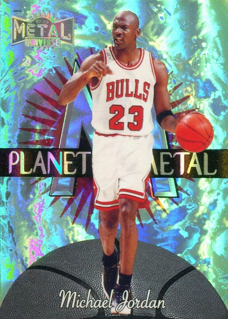 Michael Jordan 1997 Metal Universe #1 Planet Metal Price Guide - Sports  Card Investor