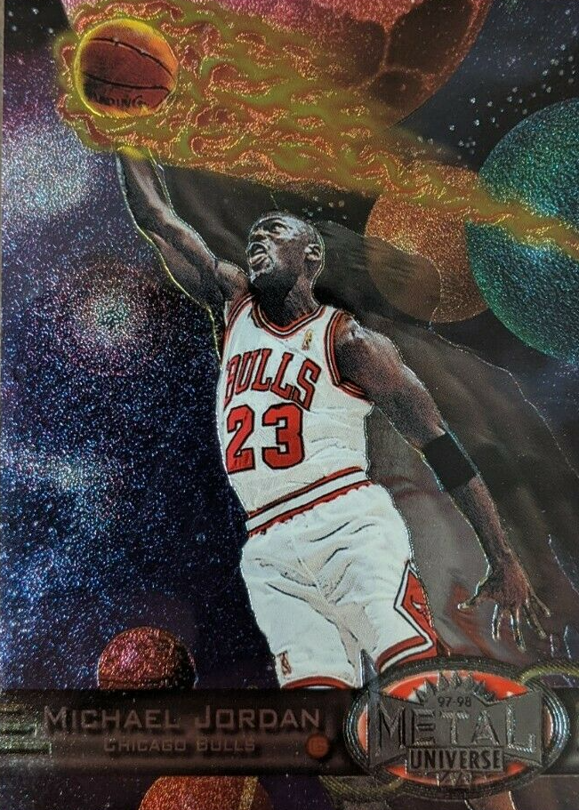 Michael Jordan 1997 Metal Universe #23 Base Price Guide