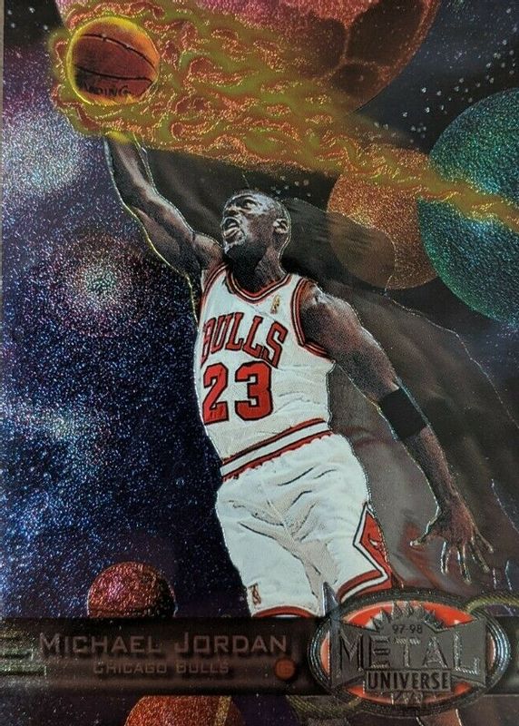 Michael Jordan 1997 Metal Universe #23 Base