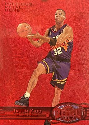 1997 Metal Universe #113 Precious Metal Gems Red /90
