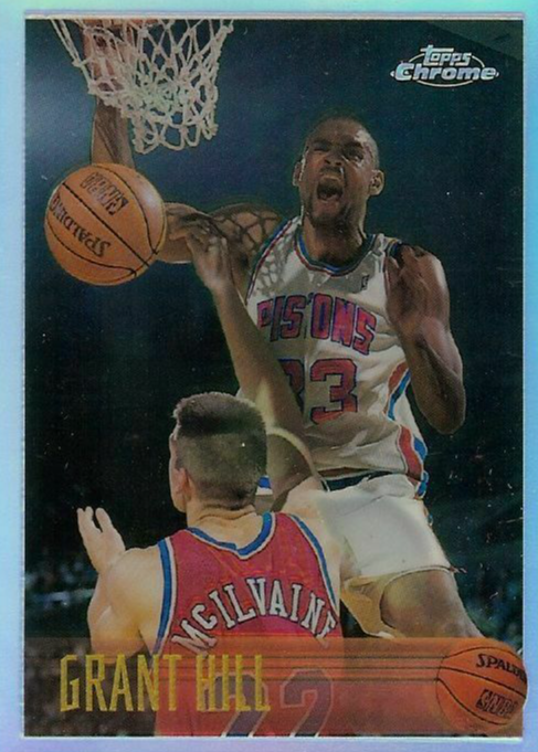 その他 97-98 Topps Chrome Refractor Grant Hill 1997-98 Topps Chrome Refractor - Grant Hill #29 - BGS - 9