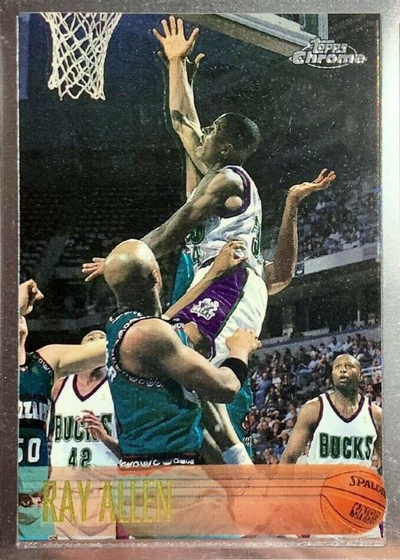 Ray Allen 1996 Topps Chrome #217 Base