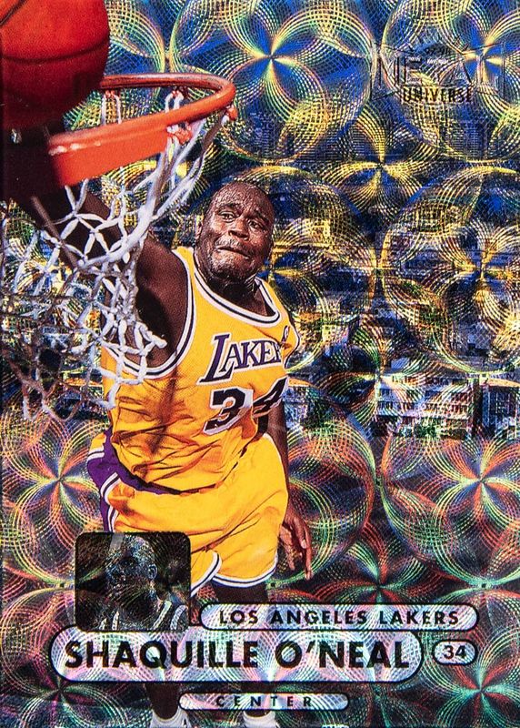 Shaquille O'Neal 1997 Metal Universe Championship #1 Precious Metal Gems /50 BGS 8.5