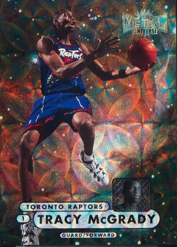 Tracy McGrady 1997 Metal Universe Championship #36 Precious