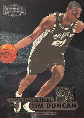 NBAカード ルーキーカード #115 Tim Duncan RC PSA8 Tim Duncan 1997 Topps #115 Base Price Guide - Sports Card
