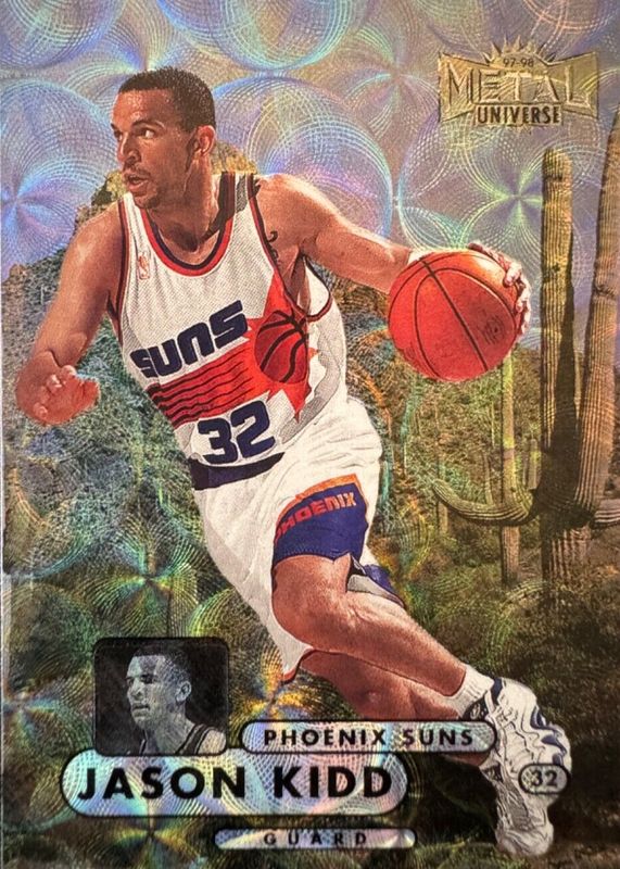 Jason Kidd 1997 Metal Universe Championship #47 Precious Metal Gems /50 SGC 5.5