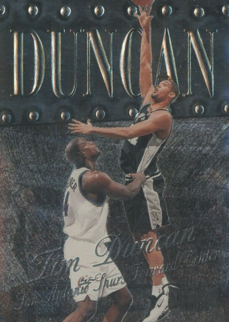 Tim Duncan 1998 Metal Universe Base Price Guide - Sports Card Investor