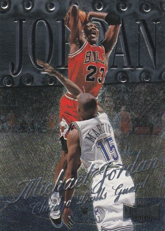 Michael Jordan 1998 Metal Universe #1 Base