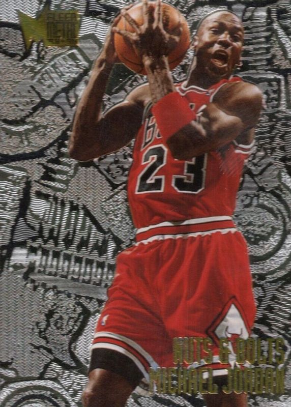 Michael Jordan 1995 Metal #212 Nuts & Bolts PSA 10